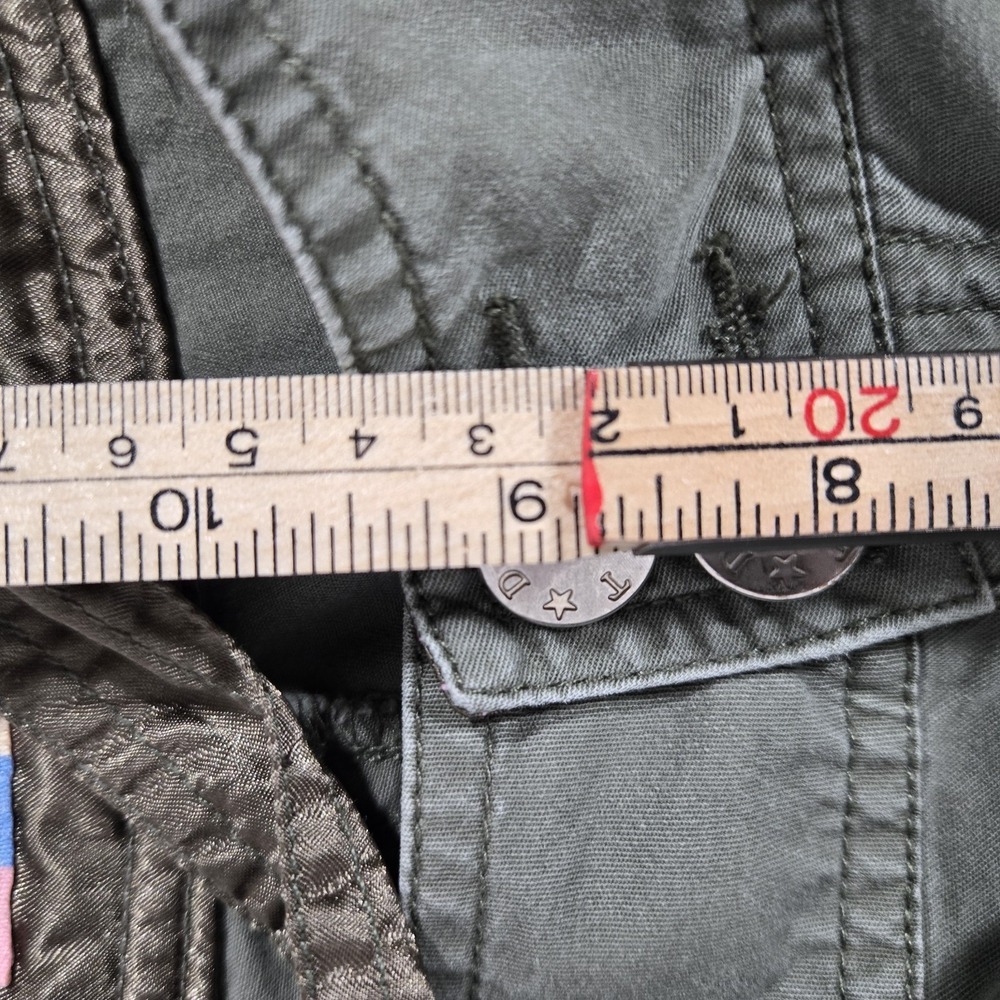 D & T Cargo Pants | Velvet Ribbon Belt | Size Women's 2XL - Picture 9 of 11